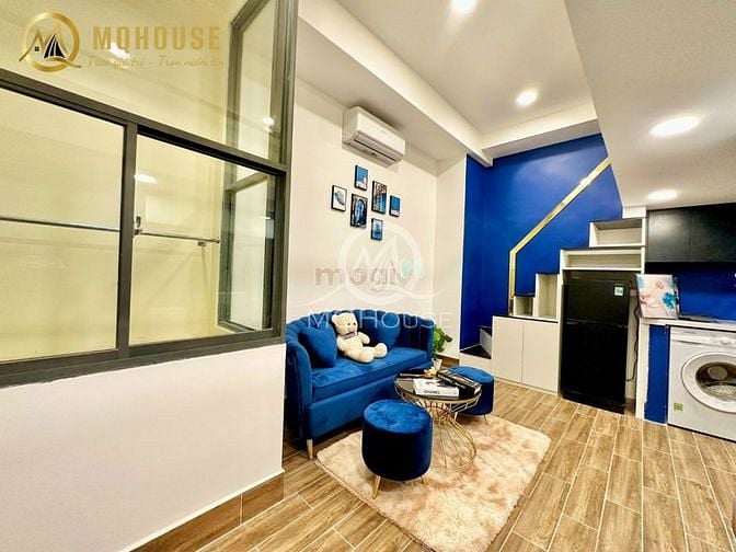Hình ảnh Mb6623 nạp rút nhanh chóng Duplex Ban công, máy giặt riêng ngay Hoàng Sa _ View Bờ kè Q3