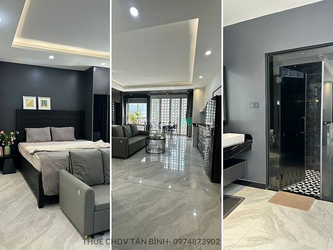Hình ảnh Cho thuê CHDV Full nội thất cao cấp , đối diện Etown Cộng Hòa Tân Bình