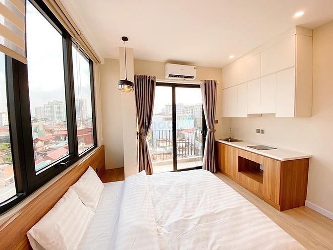 Hình ảnh Mb6623 nạp rút nhanh chóng Studio ban công Full nội thất - Gần Lotte mart Q7