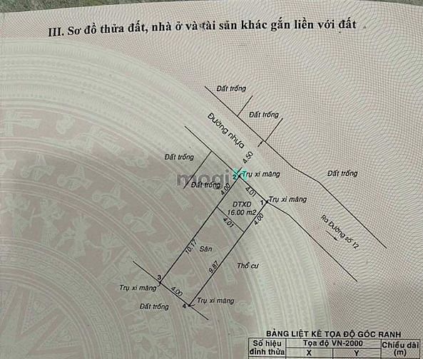 Hình ảnh TIN THẬT:Hẻm2 xe hơi,thổ cư 56m2,không QH,LG đường 12 Trường Thọ,TĐ