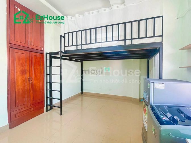 Hình ảnh Mb6623 nạp rút nhanh chóng có gác full nội thất máy giặt riêng cửa sổ lớn Tân Phú