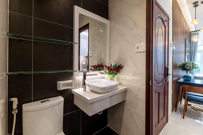 Hình ảnh Siêu Phẩm Căn Hộ Mới Xây 40m2 Bao Phí Full Service Khu Phan Xích Long