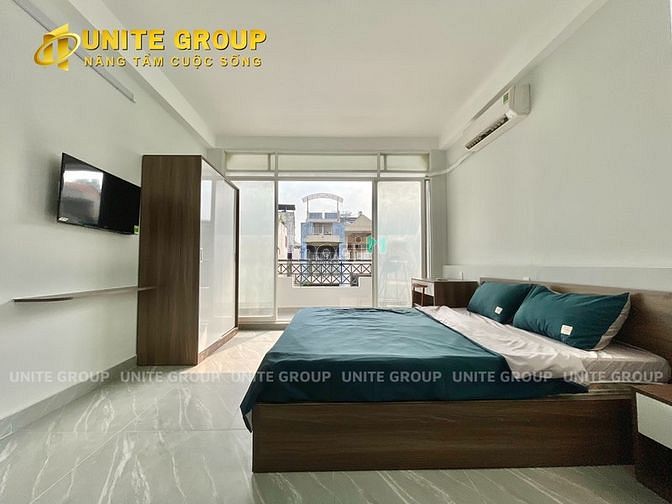 Hình ảnh Studio mới xây Cao cấp mặt tiền Quận 1 Full nội thất gần Phố đi bộ BV