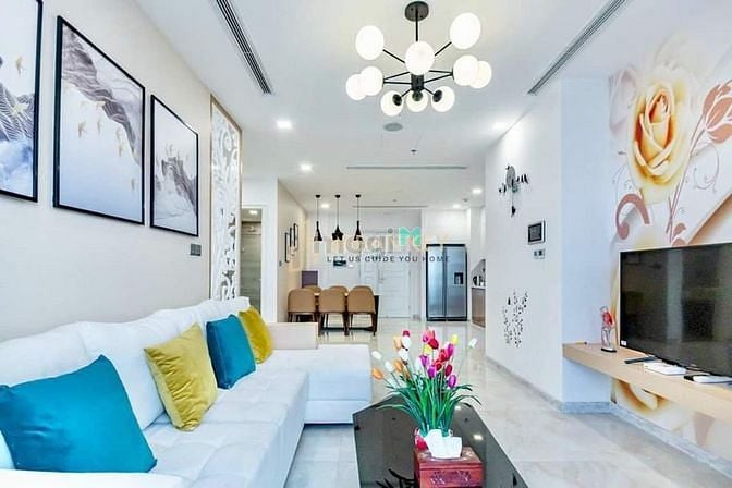 Hình ảnh Vinhomes Golden River- Bason Q1 Layout 3PN2WC, View sông 110m2 3T165TR