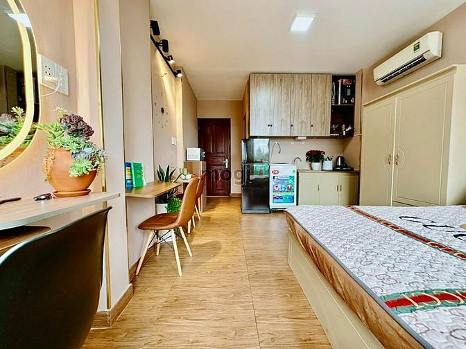 Hình ảnh Căn Hộ Studio Balcon lớn_Full NT_Gần Cầu Ông Lãnh_Văn Lang cs1