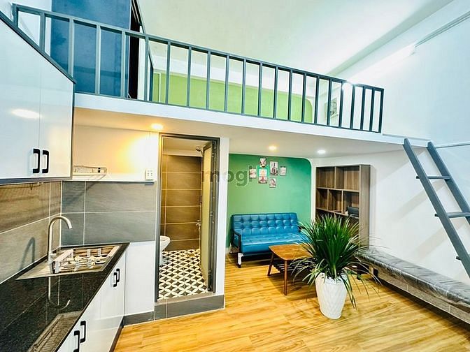 Hình ảnh Căn Hộ 60m2_Sát bên Q1_Phong cách Studio kết hợp Duplex