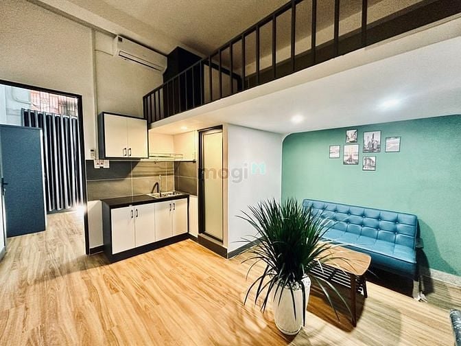 Hình ảnh Căn Hộ 60m2_Sát bên Q1_Phong cách Studio kết hợp Duplex