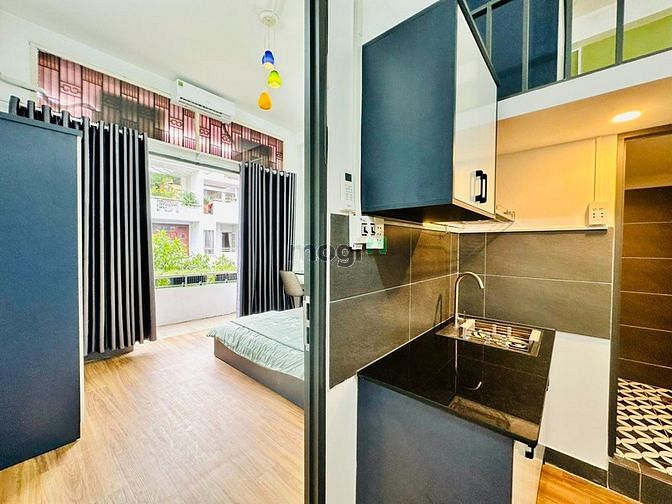 Hình ảnh Căn Hộ 60m2_Sát bên Q1_Phong cách Studio kết hợp Duplex