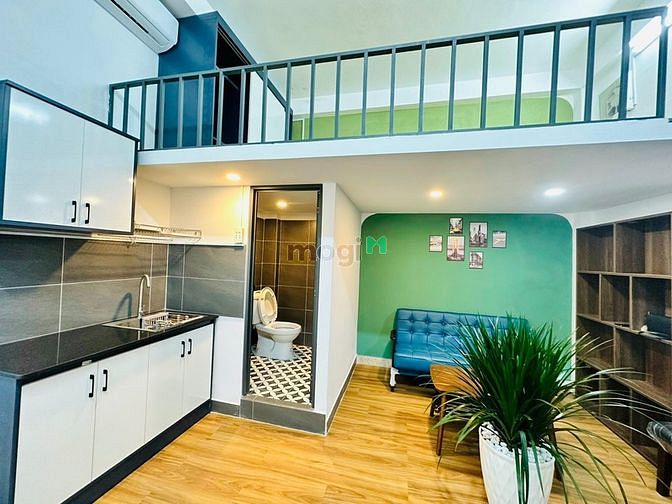 Hình ảnh Căn Hộ 60m2_Sát bên Q1_Phong cách Studio kết hợp Duplex