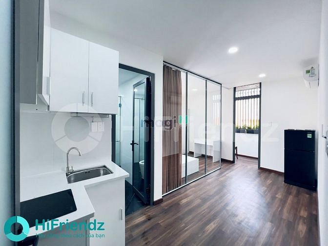 Hình ảnh Cho thuê ăn hộ 1PN có balcon, nội thất đầy đủ tại quận 3