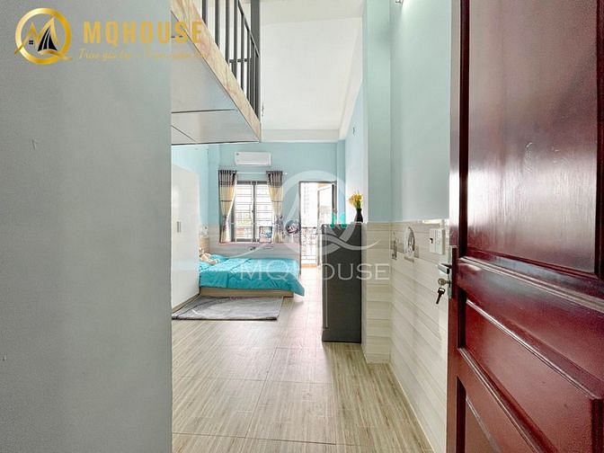 Hình ảnh Duplex ban công full nội thất, phòng rộng giá hạt dẻ gần Đầm Sen