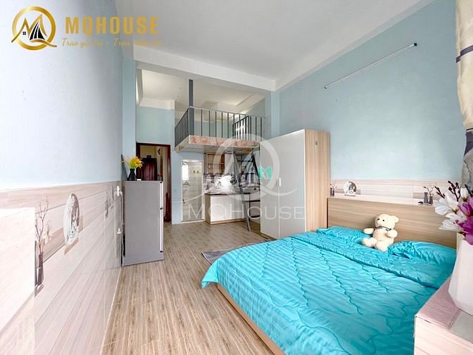Hình ảnh Duplex ban công full nội thất, phòng rộng giá hạt dẻ gần Đầm Sen