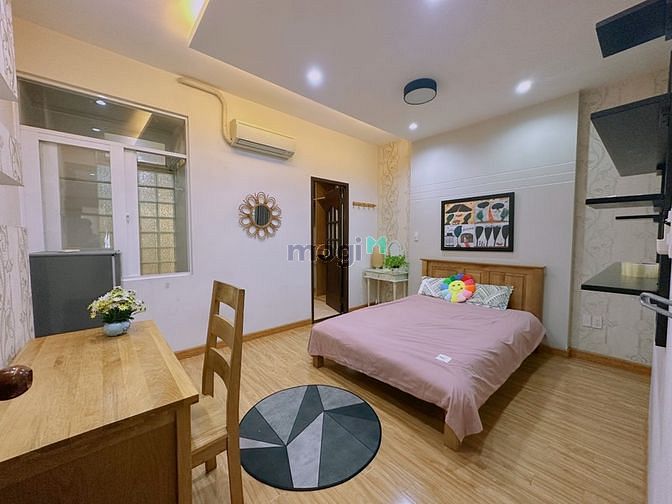 Hình ảnh Cho Thuê Căn Hộ Dịch Vụ Studio Gần Vòng Xoay Lăng Cha Cả Quận Tân Bình