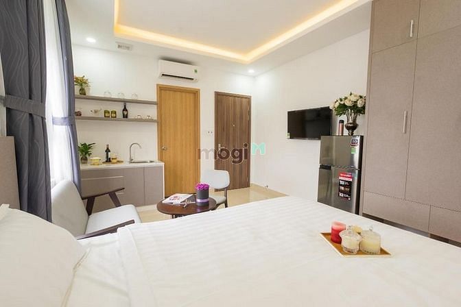 Hình ảnh Studio full nội thất, cửa sổ lớn cạnh bếp, gần đh UFM Q7