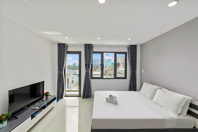 Hình ảnh Nguyễn Gia Trí - Studio full nt bancol mặt tiền