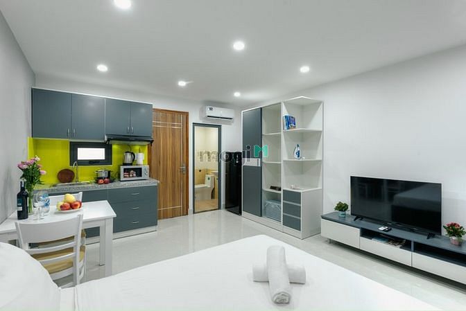 Hình ảnh Nguyễn Gia Trí - Studio full nt bancol mặt tiền