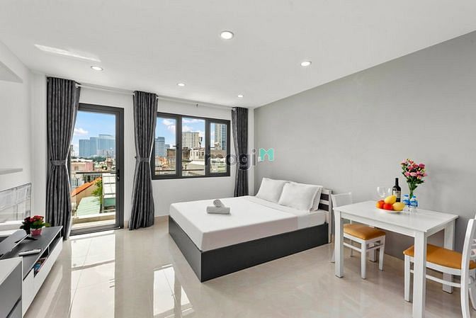 Hình ảnh Nguyễn Gia Trí - Studio full nt bancol mặt tiền