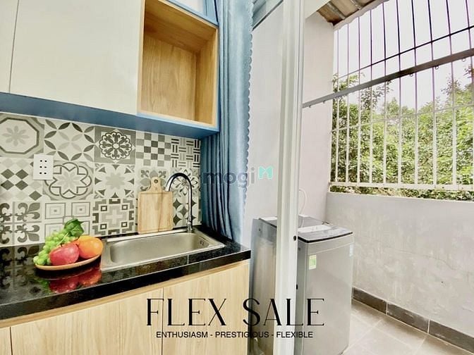 Hình ảnh Căn Hộ Mini Siêu Đẹp Có Balcony Máy Giặt Riêng Thang Máy Cạnh ĐH Hutec
