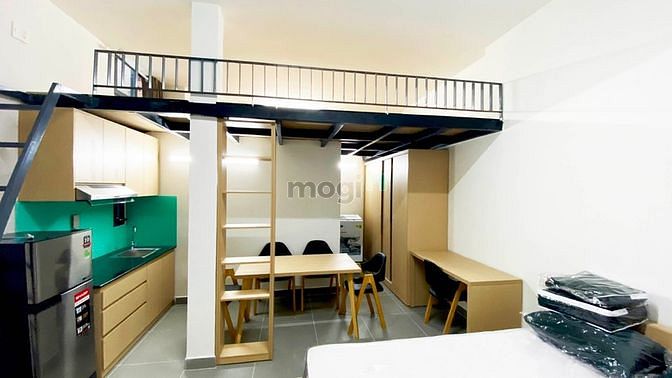 Hình ảnh Mb6623 nạp rút nhanh chóng Ban Công Thang máy có dạng studio và có gác Quận 4.