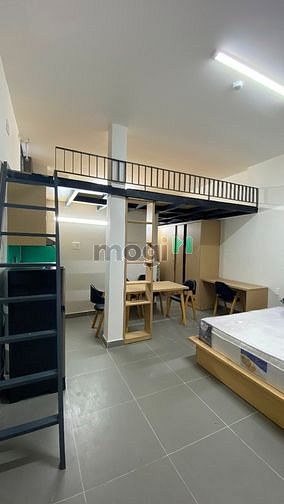 Hình ảnh Mb6623 nạp rút nhanh chóng Ban Công Thang máy có dạng studio và có gác Quận 4.