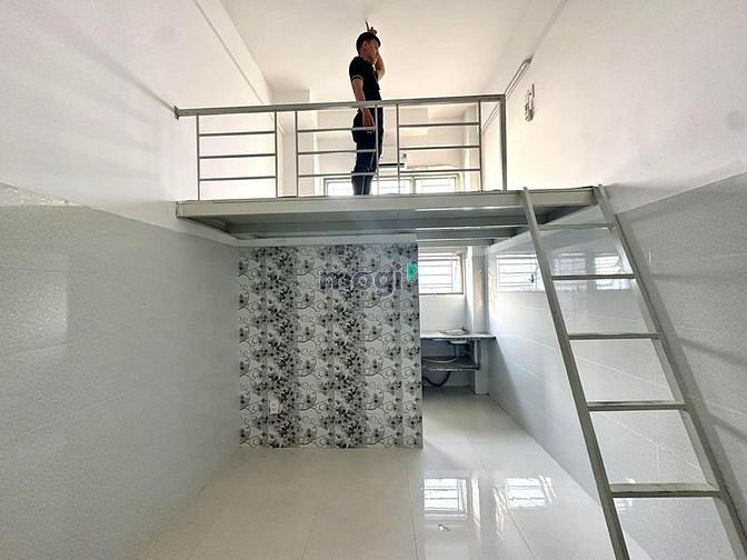Hình ảnh Phòng trọ GÁC CAO 2m nhiều CỬA SỔ SIÊU THOÁNG