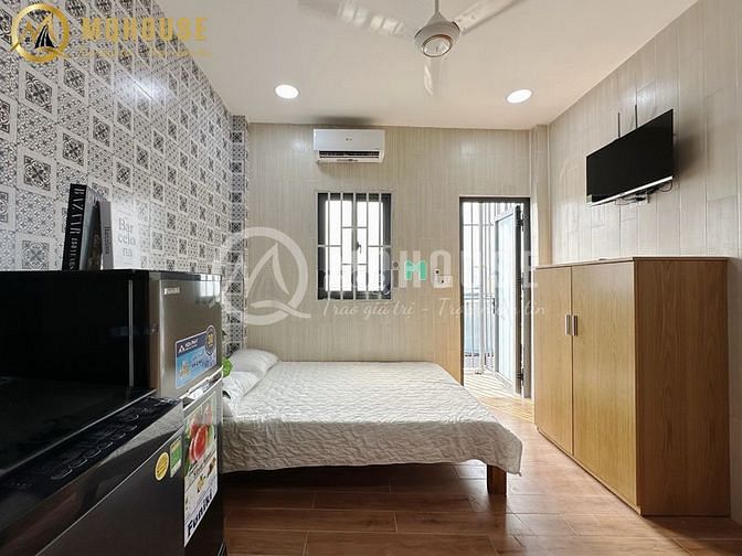 Hình ảnh Studio Ban Công Máy Giặt Riên Ngay Chợ Bà Chểu 🎉Nhà Mới100% Thang Máy