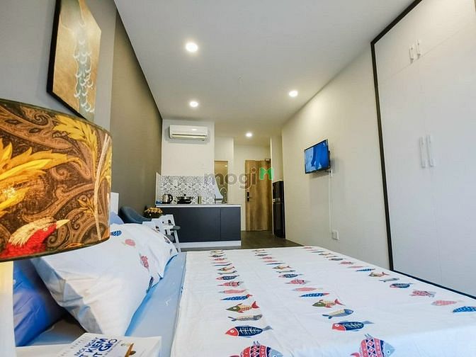 Hình ảnh Căn Hộ Studio cao cấp_Balcon rộng_Full NT_Gần chợ Hồ Thị Kỷ