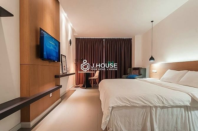 Hình ảnh ✨Căn Hộ Studio Tách Biệt Bếp_45m2_Balcony Lớn_Nguyễn Văn Hưởng