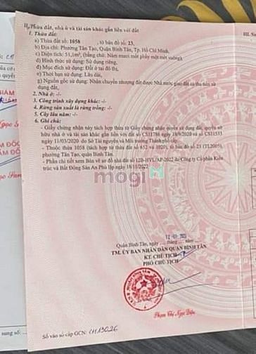 Hình ảnh Bán đất phân lô đường Hồ Văn Long