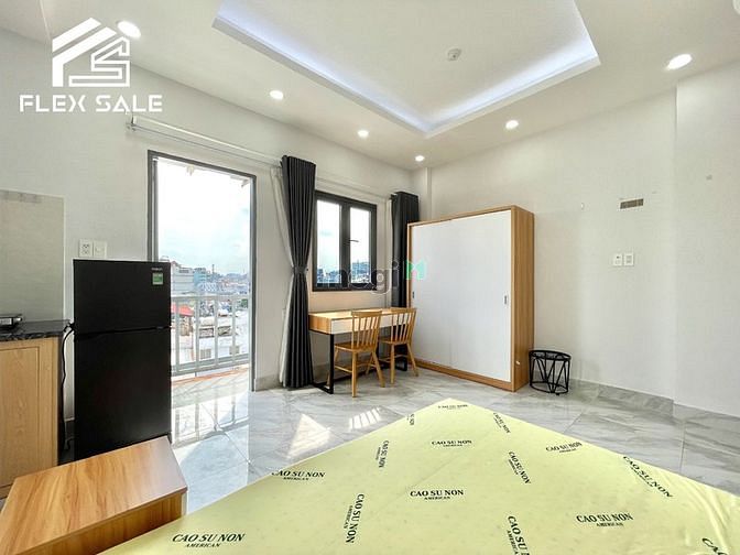 Hình ảnh Căn Hộ BanCong Mặt Tiền Đường_Đầy đủ nội thất có thang máy