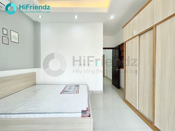 Hình ảnh CĂN HỘ MINI 35m2 thiết kế hiện đại có ban công, cửa sổ lớn
