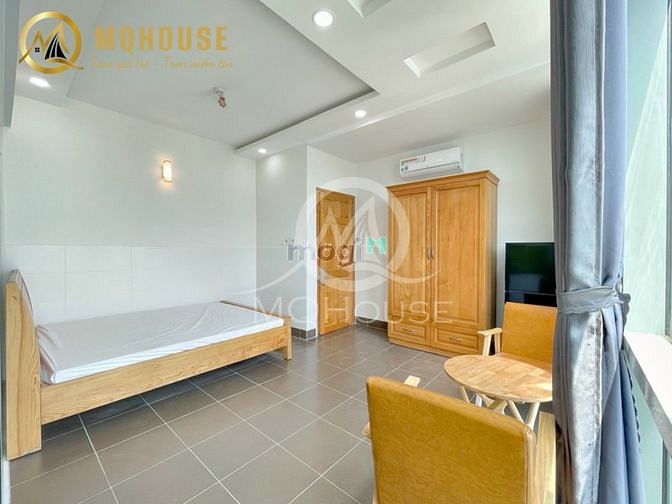 Hình ảnh Studio cửa sổ trời máy giặt riêng full nội thất 🍪 gần ĐH Văn Hiến