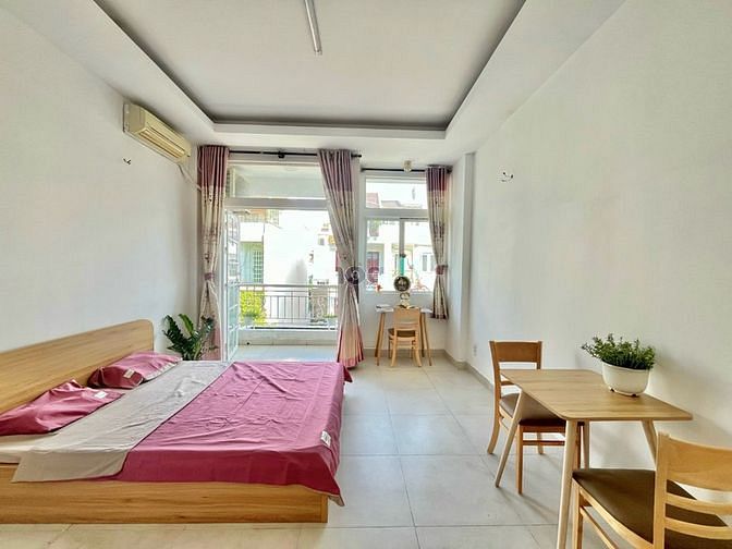 Hình ảnh Căn Hộ DV Rộng Rãi , Sạch Sẽ Có Ban Công Riêng Thoáng Mát !!