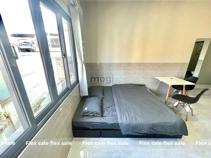 Hình ảnh Căn Hộ Studio Bình Thạnh_Cửa Sổ Lớn_Thang Máy_NộiThất Đầy Đủ_Trống Sẵn