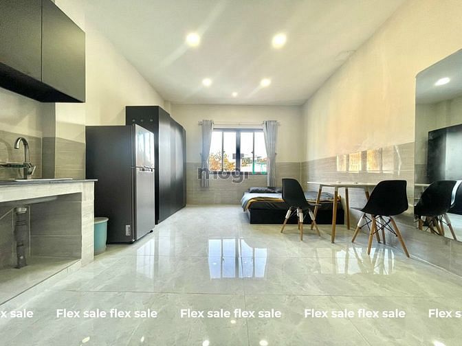 Hình ảnh Căn Hộ Studio Bình Thạnh_Cửa Sổ Lớn_Thang Máy_NộiThất Đầy Đủ_Trống Sẵn