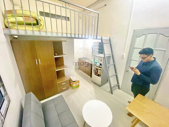 Hình ảnh Sẵn phòng Duplex dưới 5tr - Nguyễn Minh Hoàng, khu K300, Tân Bình.