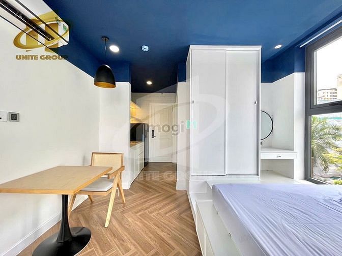Hình ảnh 🧧Studio 40m2 cửa sổ thoáng, sáng ngay Bờ Kè gần Quận 1. Đủ nội thất.