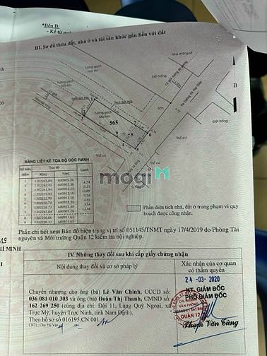 Hình ảnh Bán đất chính chủ có sổ hồng riêng gần ngã tư ga quận 12