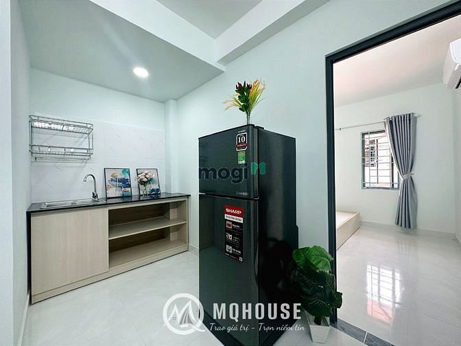 Hình ảnh 1PN tách bếp máy giặt riêng full NT chỉ tính điện & nước, free các phí
