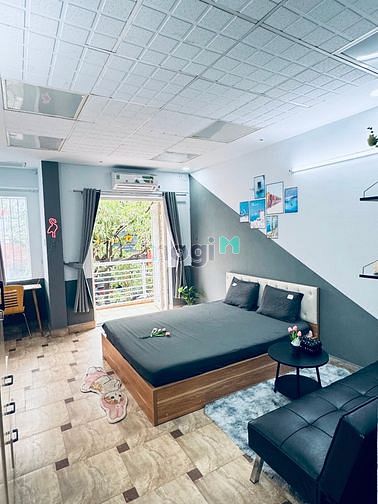 Hình ảnh 🌽Studio Lớn - BAN CÔNG - Ở được 4 Người, 4 Xe👉Đường D5, Bình Thạnh