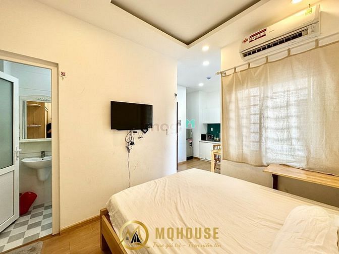Hình ảnh Cho thuê phòng 35m2 1pn balcon_thang máy gần chợ Tân Định_cvLê Văn Tám