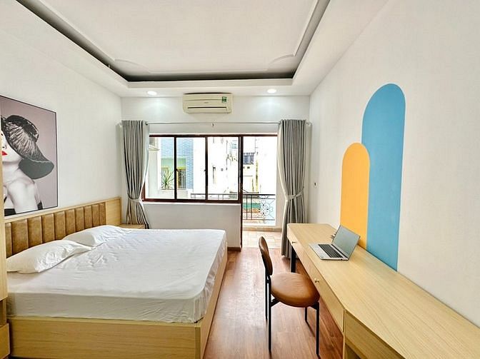 Hình ảnh Căn Hộ Tách Bếp_Rộng 60M2_Thang Máy_Đường Cách Mạng Tháng 8_Quận 1