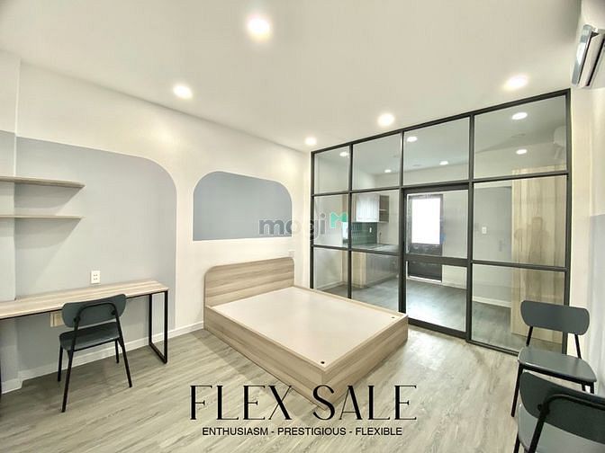 Hình ảnh Căn Hộ 1PN 50M2 Ko Giới Hạn Người Full NT Có Sân Sau Thoáng Mát
