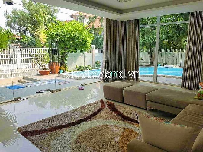 Hình ảnh Cho thuê biệt thự quận 2, khu Compound Thảo Điền, 500m2, 3 tầng, 5PN