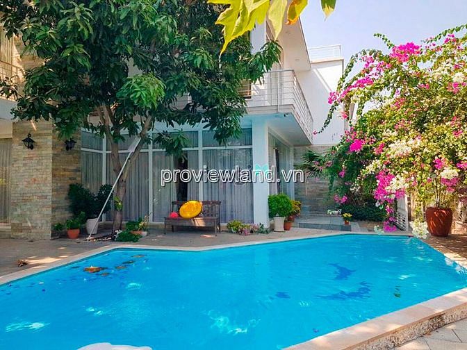 Hình ảnh Cho thuê biệt thự quận 2, khu Compound Thảo Điền, 500m2, 3 tầng, 5PN