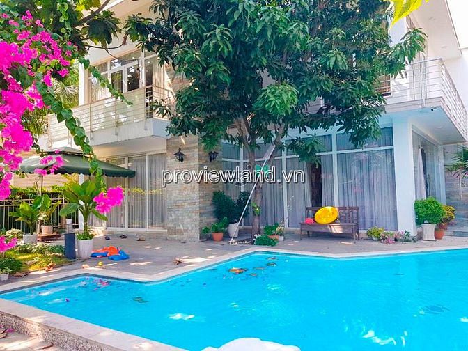 Hình ảnh Cho thuê biệt thự quận 2, khu Compound Thảo Điền, 500m2, 3 tầng, 5PN