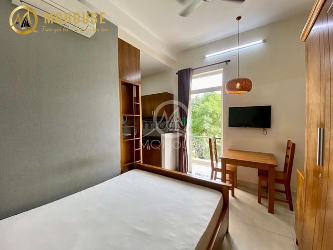 Hình ảnh CV Gia Định - Studio Ban Công Full Nội Thất Gỗ Xoài Cao Cấp