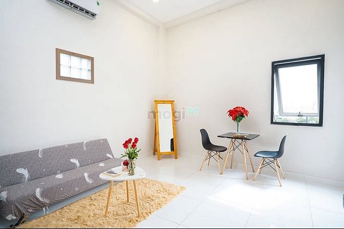 Hình ảnh 🌑Cho Thuê Căn Hộ Mới Keng 100% Full Nội Thất Có Cửa Sổ