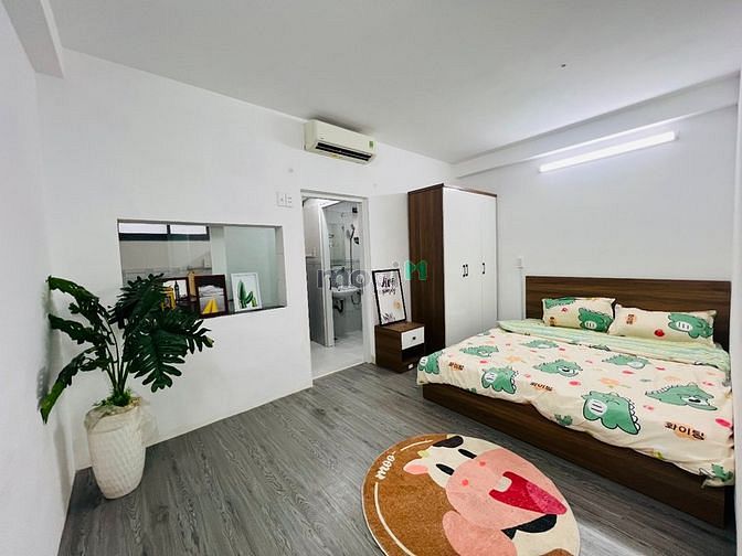 Hình ảnh CHDV 25m2 có ban công 2 mặt thoáng, tách bếp không lo ám mùi