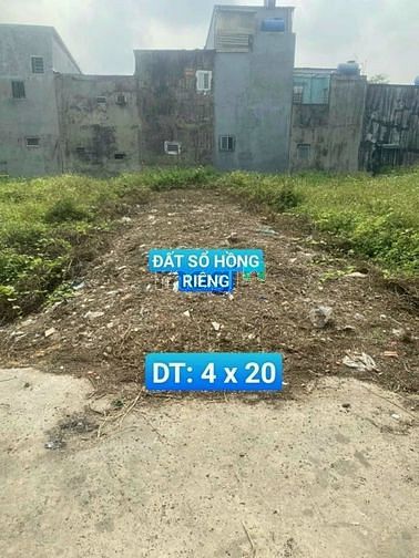 Hình ảnh Bán Lô đất 80m Sổ Hồng riêng Ga minh quân Võ văn vân Bình Chánh